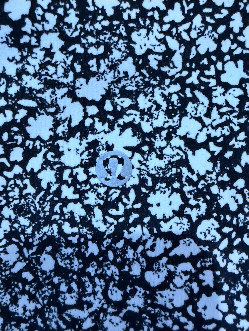 lululemon athletica Black and White Patterned Leggings